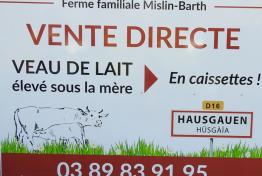Vente directe de veau en caissette � Hausgauen