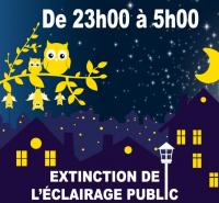 Extinction de l'éclairage public