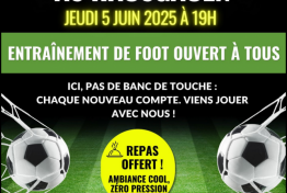 Foot ouvert  tous !