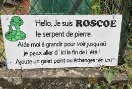 Bienvenue  ROSCOE le serpent de pierre