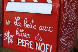 Bote aux lettres du pre Nol