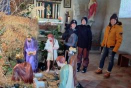 Cr�che de la chapelle Saint Brice