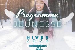 Programme des animations ados / HIVER 2026