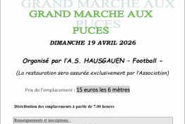 March� aux puces � Hausgauen