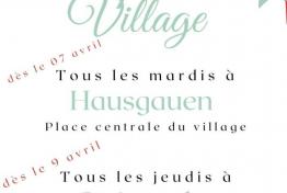 Reour des ap�ros village