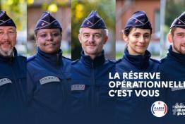 Recrutement de r�servistes � la police nationale