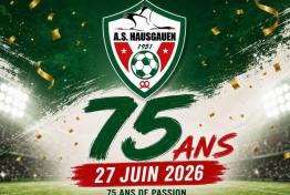 75 ans de l'AS Hausgauen !