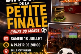 Soir�e exceptionnelle le samedi 18 juillet