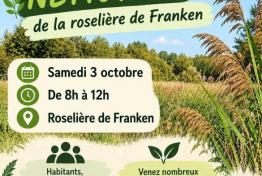  Matin�e de nettoyage de la roseli�re de Franken