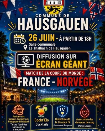 Retransmission match de foot